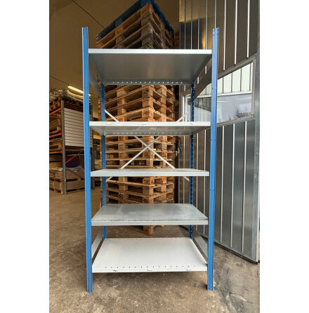770005 Beg. lagerhylla m 5 hyllplan H:210 